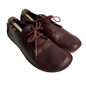 Clarks Artisan Janey Mae Oxford lace up women’s leather shoes | burgundy | Sz 10